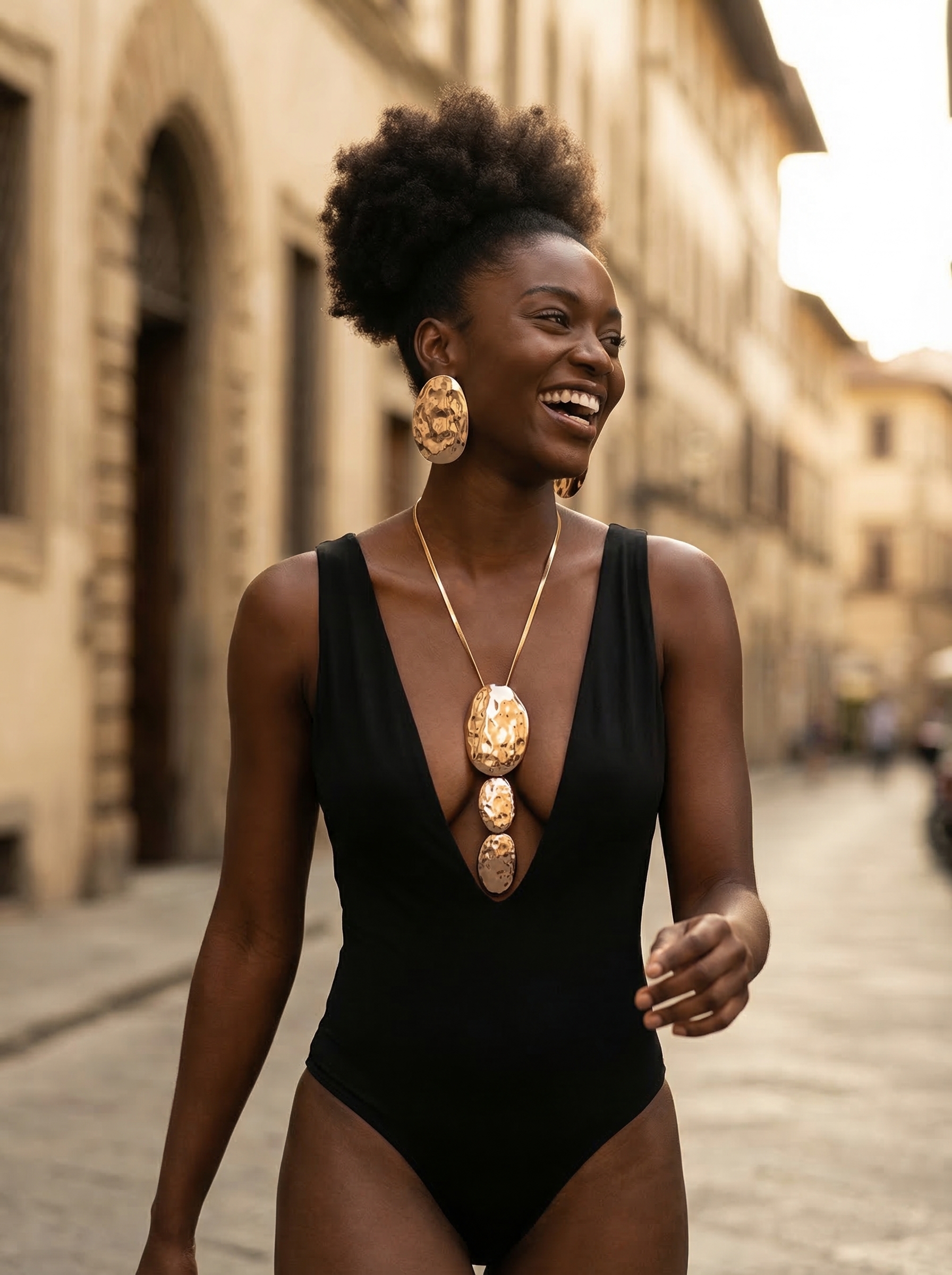 Golden Necklace Set — 2